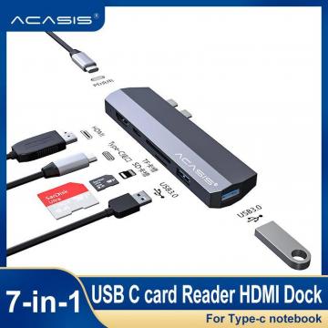 Acasis Bộ Chuyển Đổi Máy Tính Apple Macbookpro Bộ Chuyển Đổi Trạm Sạc Type-C Sang Hdmi Lightning