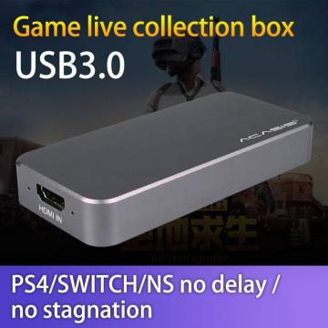Hộp Đựng Thẻ Bắt Trực Tiếp Acasis, Cổng HDMI HD, Hộp PS4/Swith NS, Máy Chơi Game, Điều Khiển Máy Tính, USB3.0, Ghi HD 1080P, Răng Hổ, Răng Hổ, Trực Tiếp Chuyên Dụng