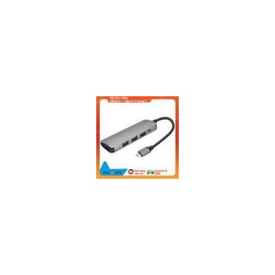 ACASIS USB Hub 3.0 Tốc độ cao 7 cổng USB 3.0 Hub Splitter Bật / Tắt với Bộ chuyển đổi nguồn EU / US cho máy tính xách tay MacBook