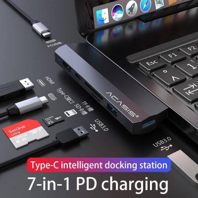 Acasis Bộ Chuyển Đổi Máy Tính Apple Macbookpro Bộ Chuyển Đổi Trạm Sạc Type-C Sang Hdmi Lightning