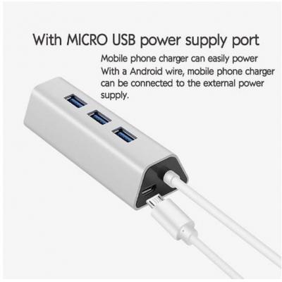 Acasis Hub USB 3.0 4 Cổng Đa Năng USB 3.0 Nhôm Hub USB 3,0 Với Bộ Đổi Nguồn Bộ Chia USB Cho Máy máy Tính Máy Tính Phụ Kiện Số 25
