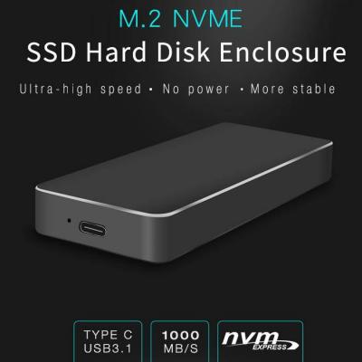 ACASIS Acassis Hộp Đĩa Cứng Di Động Type-C USB 3.1NVME Vỏ Đĩa Cứng Trạng Thái Rắn Tốc Độ Cao M.2 PCIENGFFSSD Vỏ Ổ Cứng Thể Rắn