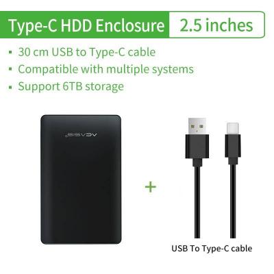 Ổ Cứng ACASIS Loại C, Ổ Cứng Gắn Ngoài 2.5 Inch USB 3.1, Loại C Sang SATA, Ổ Đĩa Cứng Dành Cho 2.5 Inch SATA I II III, PS4 HDD SSD Lên Đến 10tb-quốc Tế